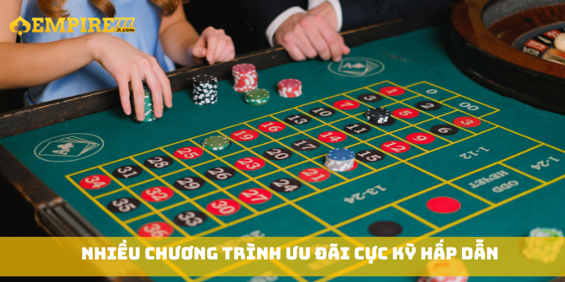 Nhiều chương trình ưu đãi cực kỳ hấp dẫn