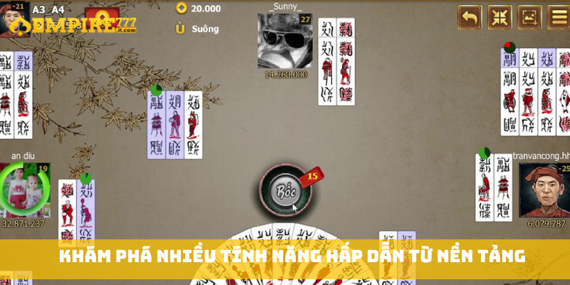 Khám phá nhiều tính năng hấp dẫn từ nền tảng