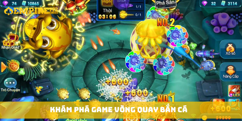 Khám phá game vòng quay bắn cá
